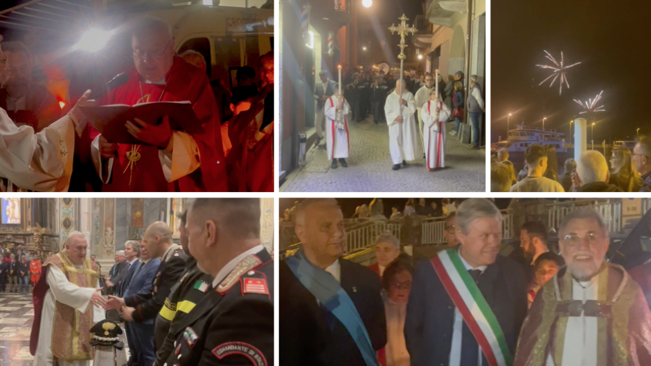 San Vittore, l'ultima benedizione